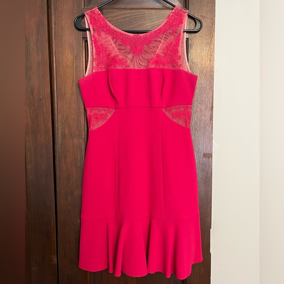 Revolve Cocktail dress - BCBGMAXAZRIA Enida Dress - size 04
Color: Turkish Rose - Picture 2 of 6